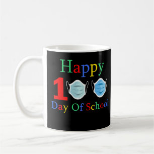 Mug Joyeux 100e jour de masque de l'école Funny 100e j