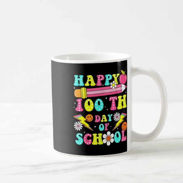 Mug Joyeux 100e jour d'école 100 jours d'école Enseign (Droite)