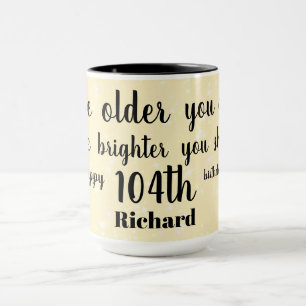 Mug Joyeux 104ème anniversaire