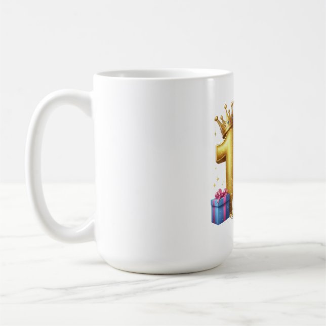 Mug Joyeux 10e Anniversaire (Gauche)