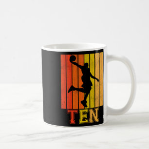 Mug Joyeux 10e anniversaire Décorations pour garçons B