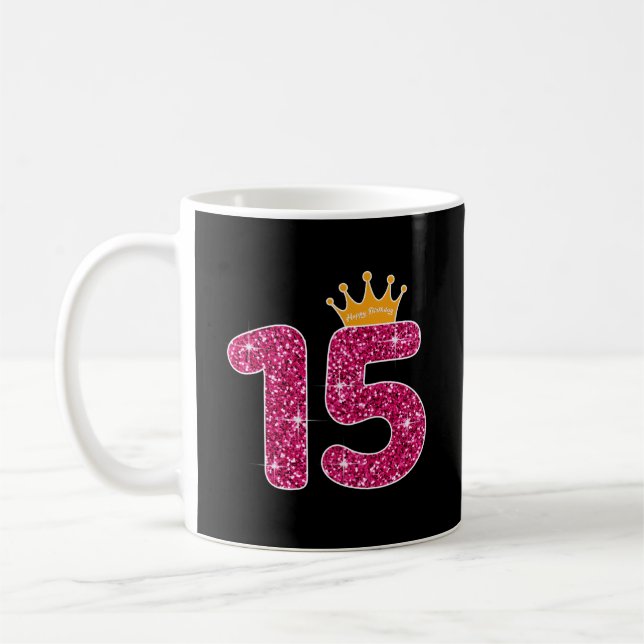 Mug Joyeux 15 Ans D'Être Super 15E (Gauche)