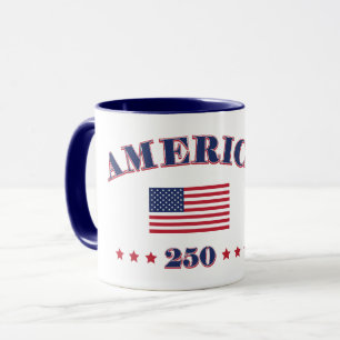 Mug Joyeux 250e anniversaire à l'Amérique