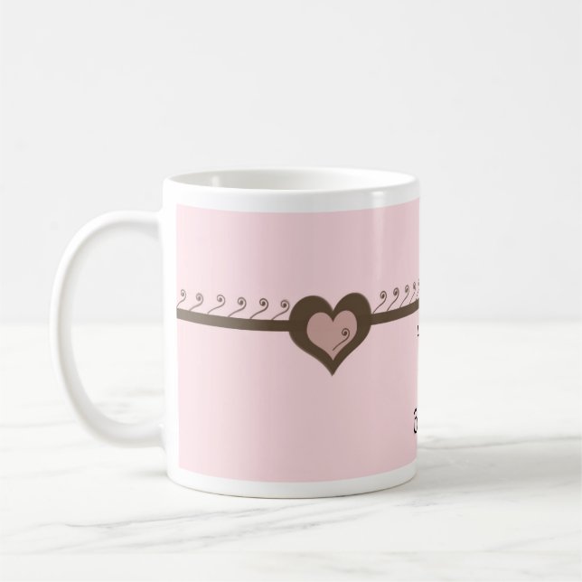 Mug Joyeux 40e anniversaire (Gauche)