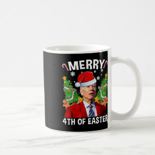 Mug Joyeux 4 ème de Pâques Drôle Biden Vilain Noël Swe