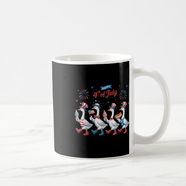 Mug Joyeux 4 juillet Canards Fête de l'Indépendance Am (Droite)