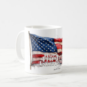 Mug Joyeux 4 juillet - Fête de l'Indépendance