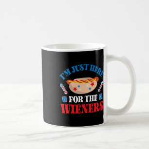 Mug Joyeux 4 juillet Jour Américain Je suis juste ici 