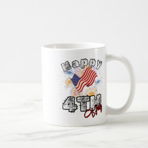 Mug Joyeux 4 juillet patriotique américain - Indépenda