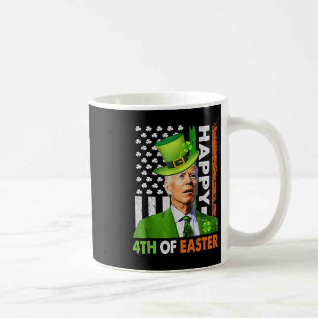 Mug Joyeux 4ème de Pâques Drôle Joe St Patricks Day Le (Droite)