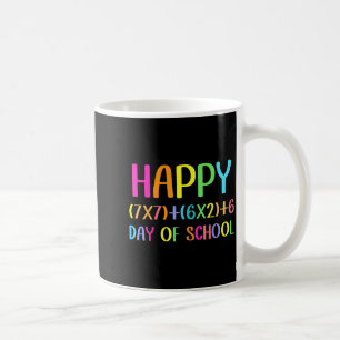 Mug Joyeux 67 Jours D'école Prof De Maths Élèves Six