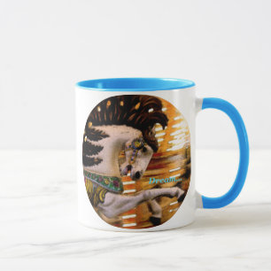 Mug Joyeux Aller Tour Cheval Peinture Dream