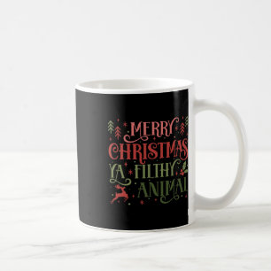 Mug Joyeux animal de Noël sale Ya Xmas Pyjama laid