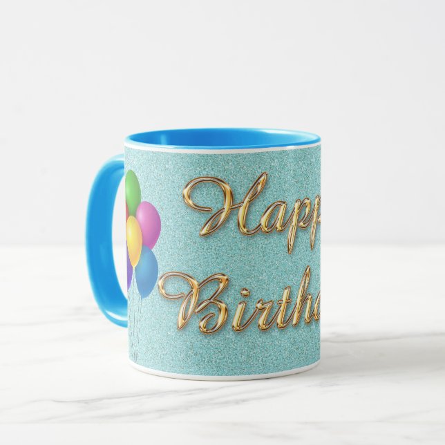 Mug Joyeux Anniversaire (Devant gauche)