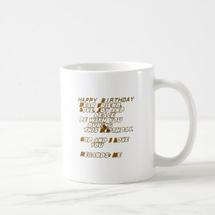 Mug Joyeux anniversaire