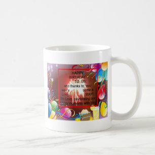 Mug Joyeux anniversaire à nous Art Imprimer