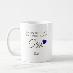 Mug Joyeux Anniversaire à un Fils Très Aimé - Personna