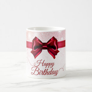 Mug Joyeux Anniversaire Bow