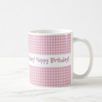Joyeux anniversaire de conception rose et pourpre