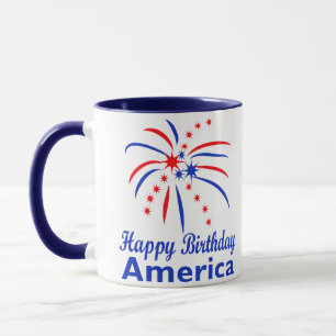 Mug Joyeux anniversaire de l'Amérique