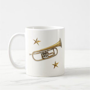 Mug Joyeux anniversaire du musicien de trompette