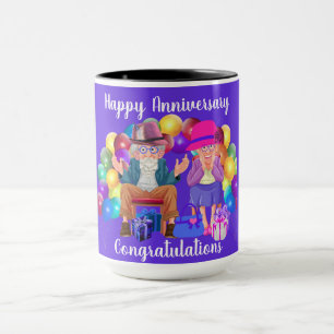 Mug Joyeux Anniversaire Félicitations