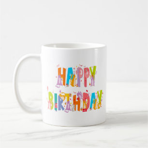 Mug Joyeux anniversaire Funny Amoureux des chats Anniv