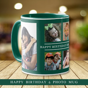 Mug Joyeux anniversaire grand-mère 6 photo Collage ver