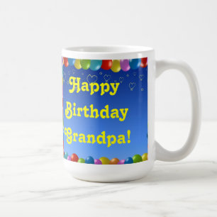 Mug Joyeux Anniversaire grand-père