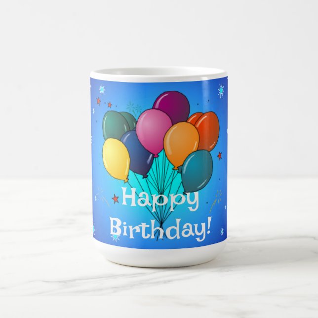 Mug Joyeux Anniversaire... il est temps de célébrer ! (Centre)