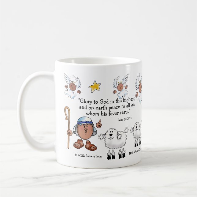 Mug Joyeux anniversaire, Jésus (Gauche)