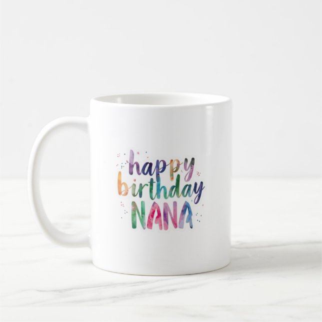 Mug Joyeux Anniversaire Nana (Gauche)