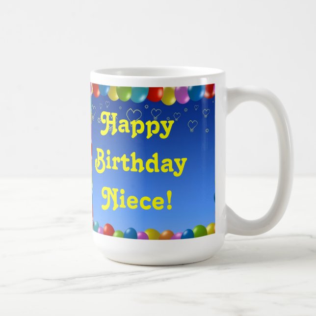 Mug Joyeux anniversaire nièce (Droite)