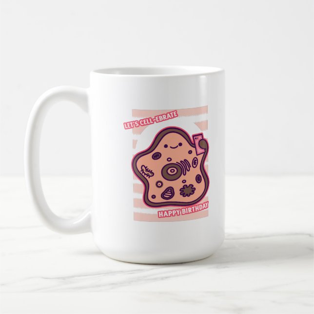 Mug Joyeux anniversaire permet de célébrer le jeu de c (Gauche)