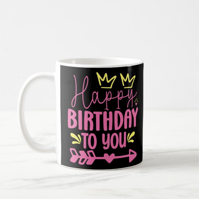 Mug Joyeux Anniversaire Pour Vous (Gauche)
