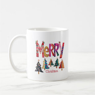Mug Joyeux arbres de Noël