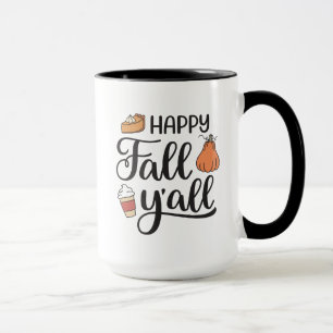 Mug Joyeux automne Y'all