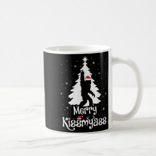 Mug Joyeux BisouDrôle Noël Bigfoot Yéti Sasquatch