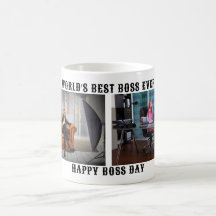 Joyeux Boss Day World's Best Boss Coffee Ceramic
