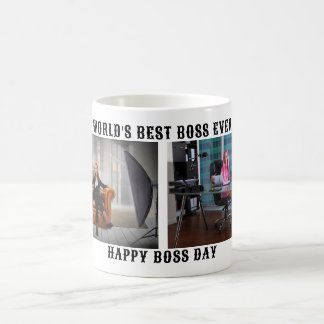 Mug Joyeux Boss Day World's Best Boss Coffee Ceramic