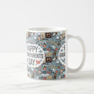 Mug Joyeux cadeau de la fête des grands-parents