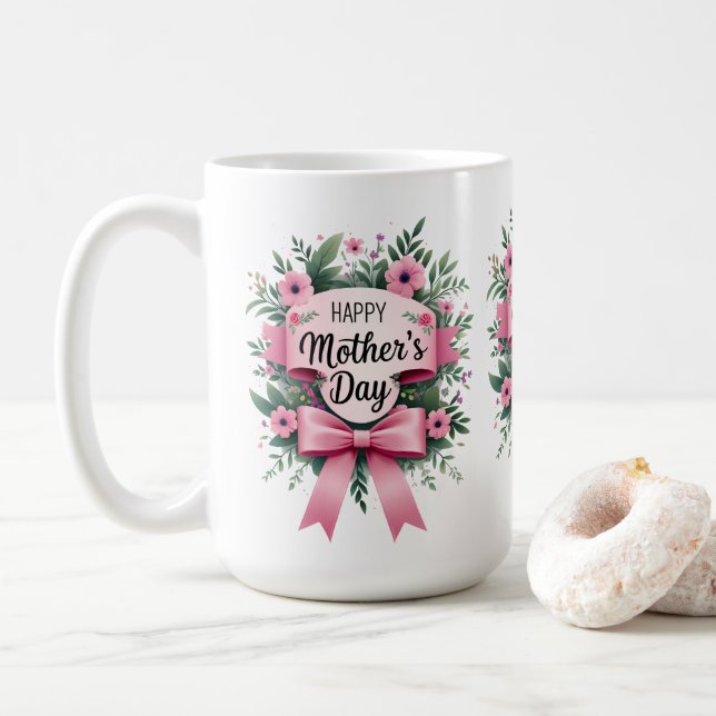Mug Joyeux cadeau de la fête des mères (Avec donut)