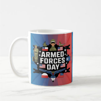 Mug Joyeux cadeau de la Journée des forces armées