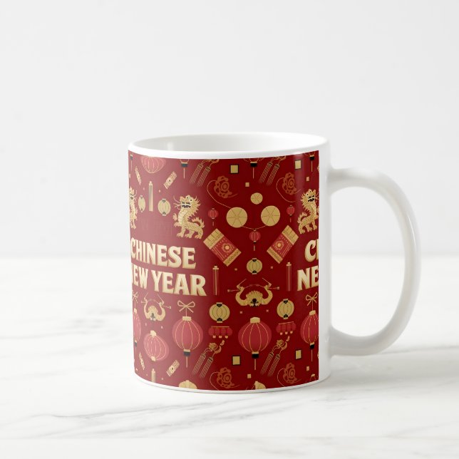 Mug Joyeux cadeau du Nouvel An chinois (Droite)