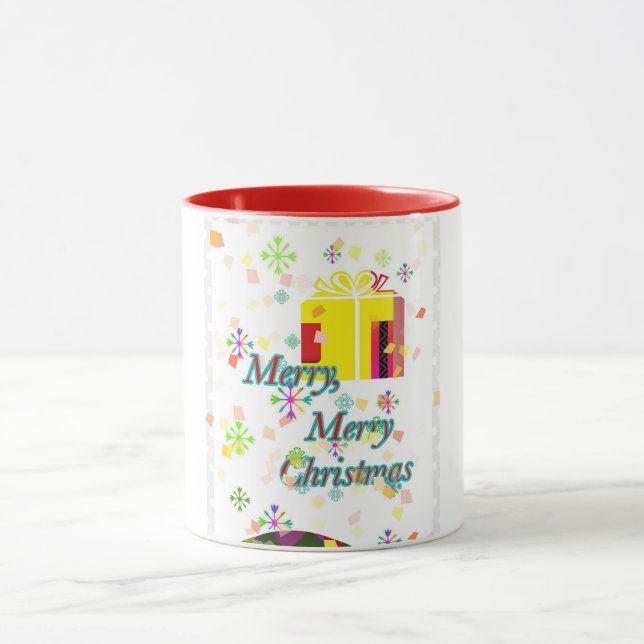 Mug Joyeux cadeaux de Noël (Centre)
