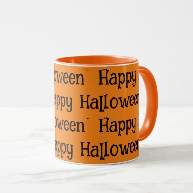 Mug Joyeux café Halloween (Devant droit)