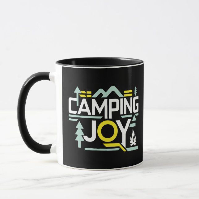 Mug Joyeux Camping, Joyeux moments (Gauche)