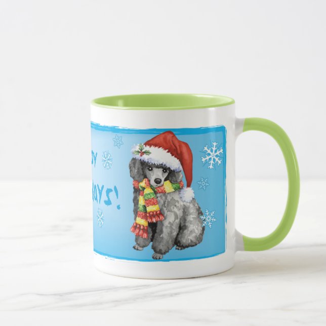 Mug Joyeux caniche miniature Howliday (Droite)