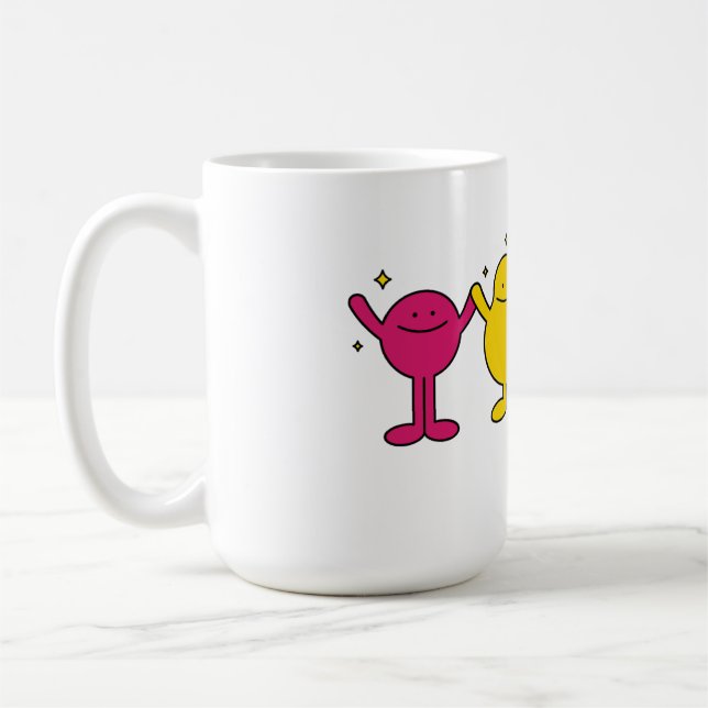 Mug Joyeux caractère d'unité (Gauche)