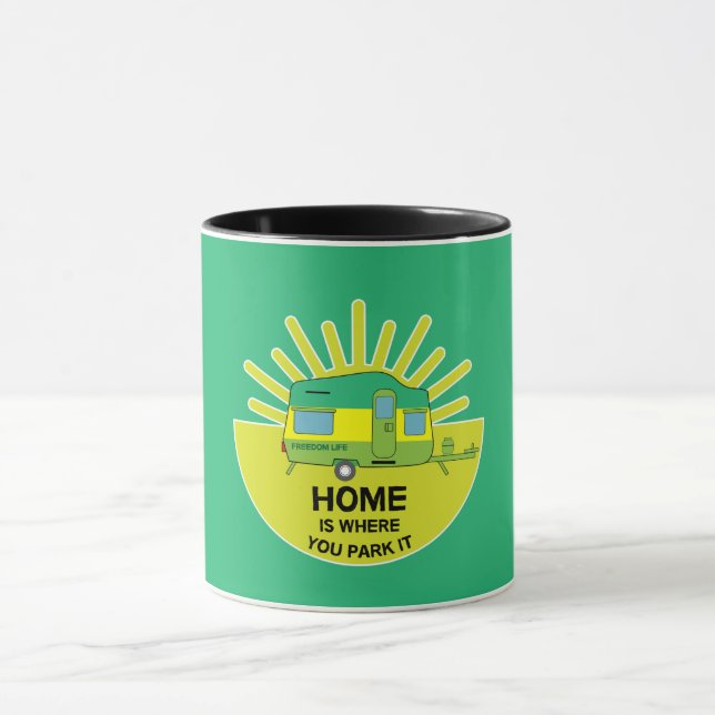 Mug Joyeux caravaner | Cadeaux Caravan | Caravane | Mu (Centre)